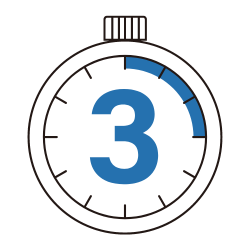 Icono que representa el tercer paso para realizar Logopedia Online que es concretar y preparar el día de la cita